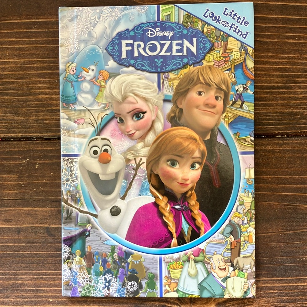 $1 BUNDLED Disney Frozen Little Look and Find Book